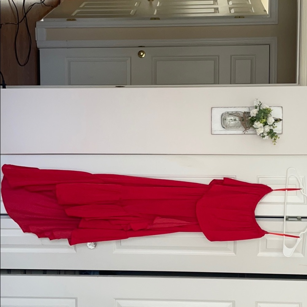 Res strapless Summer dress